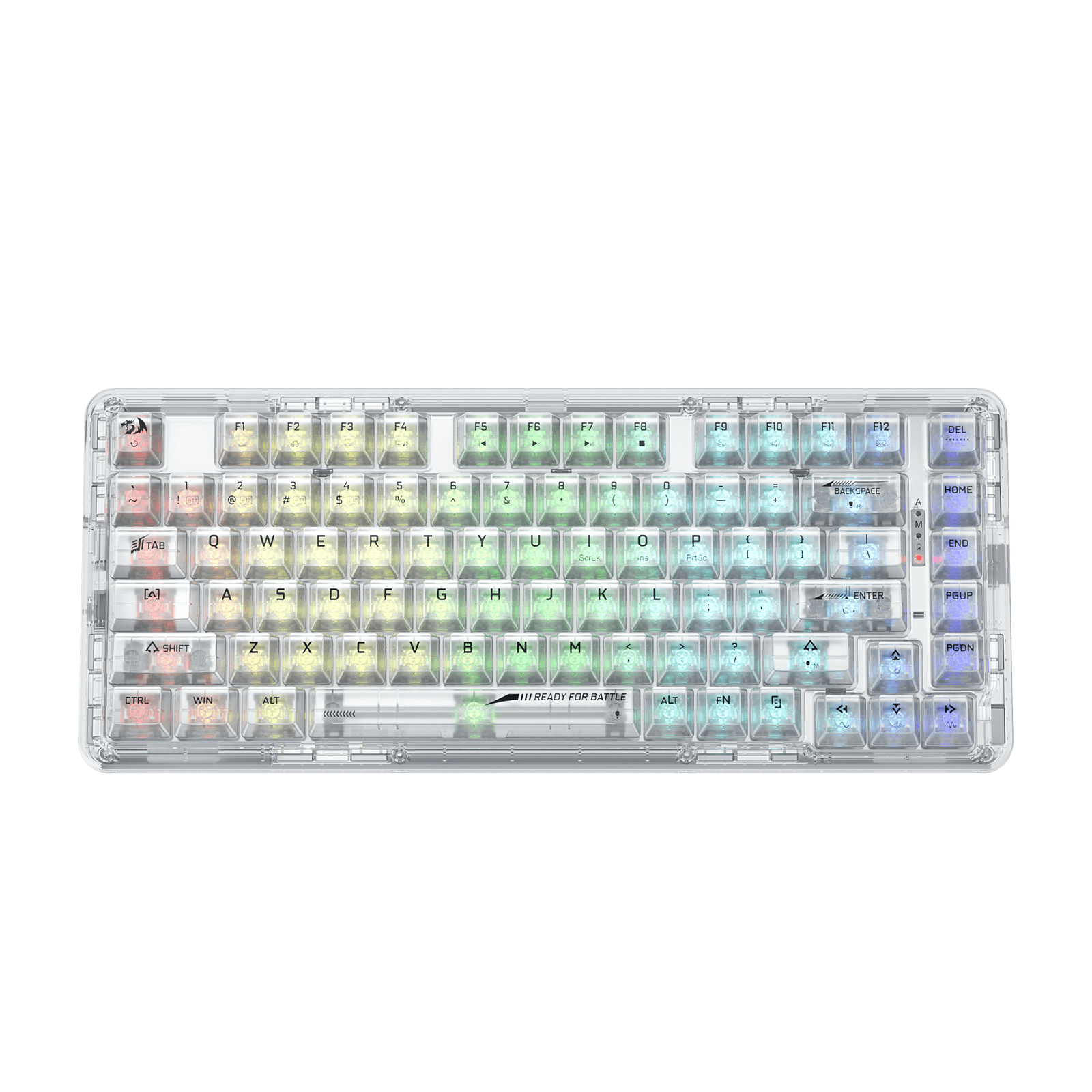 transparent keyboard | show