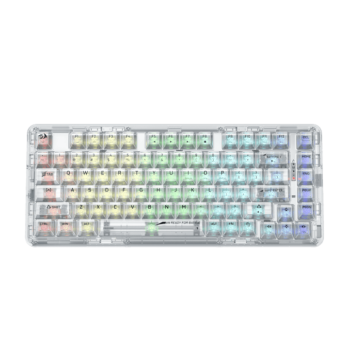 Function Key Transparent Keyboard Redragon Transparent Keyboards - Ultimate Gaming Keyboards – Redragonshop