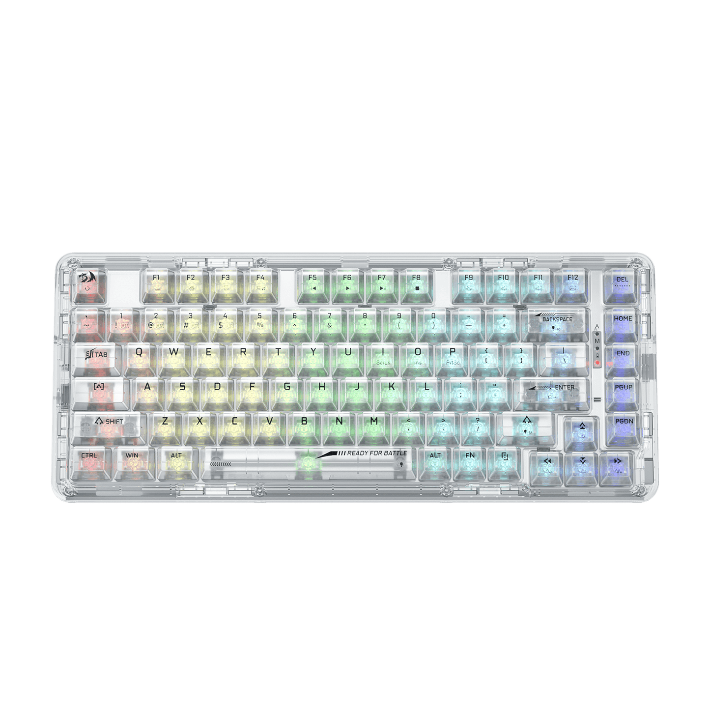 transparent keyboard | show