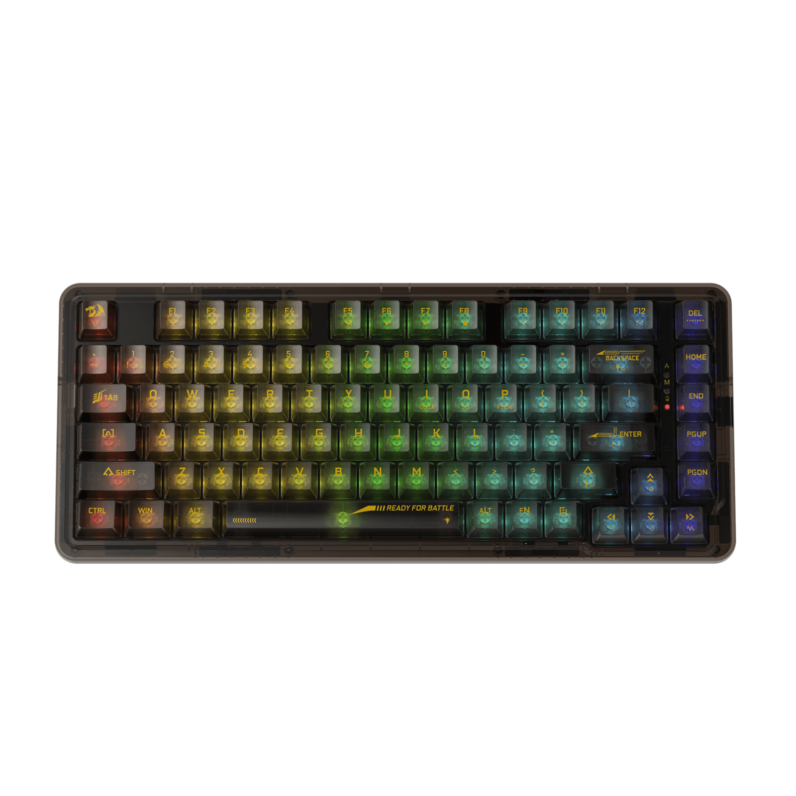 transparent keyboard | show