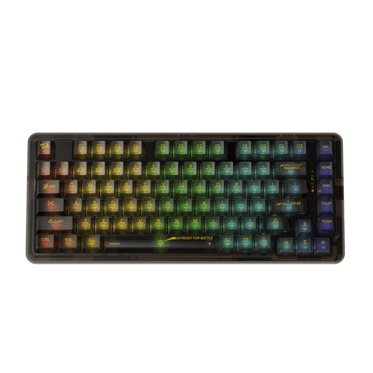 transparent keyboard | show