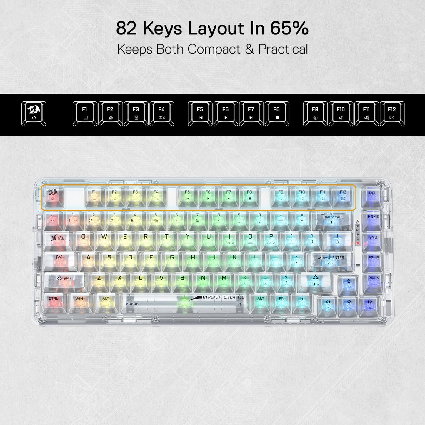 transparent keyboard