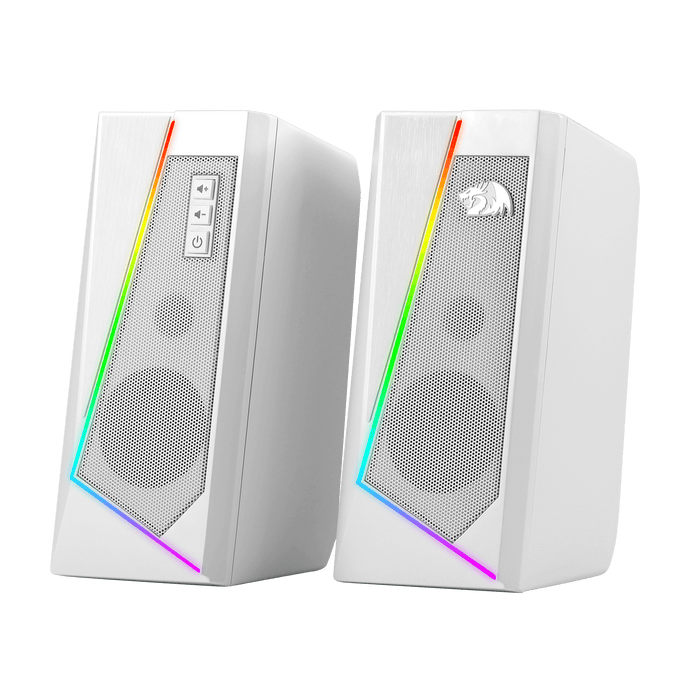 Redragon GS520 RGB Desktop Speakers white