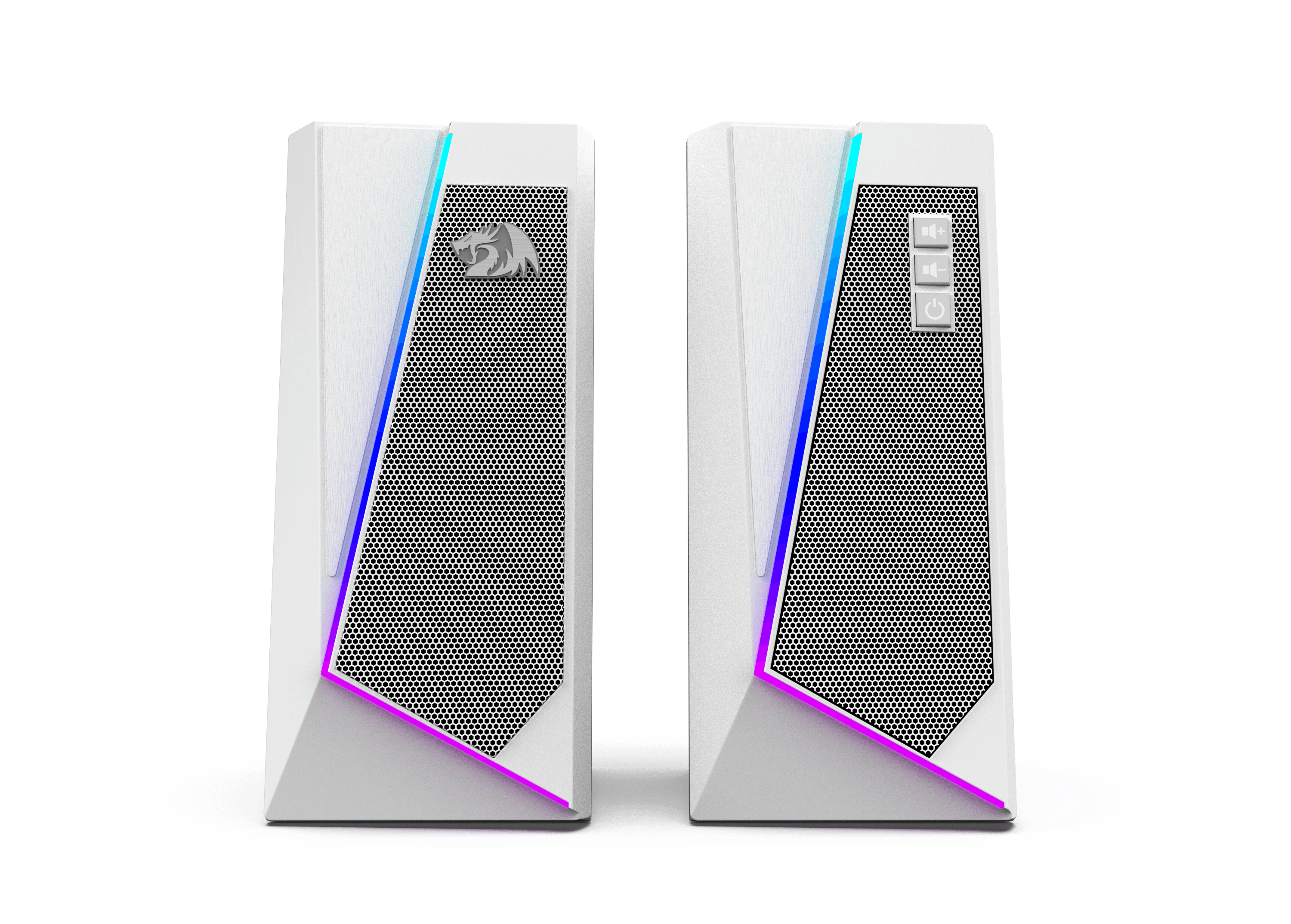 White speakers for 2024 pc