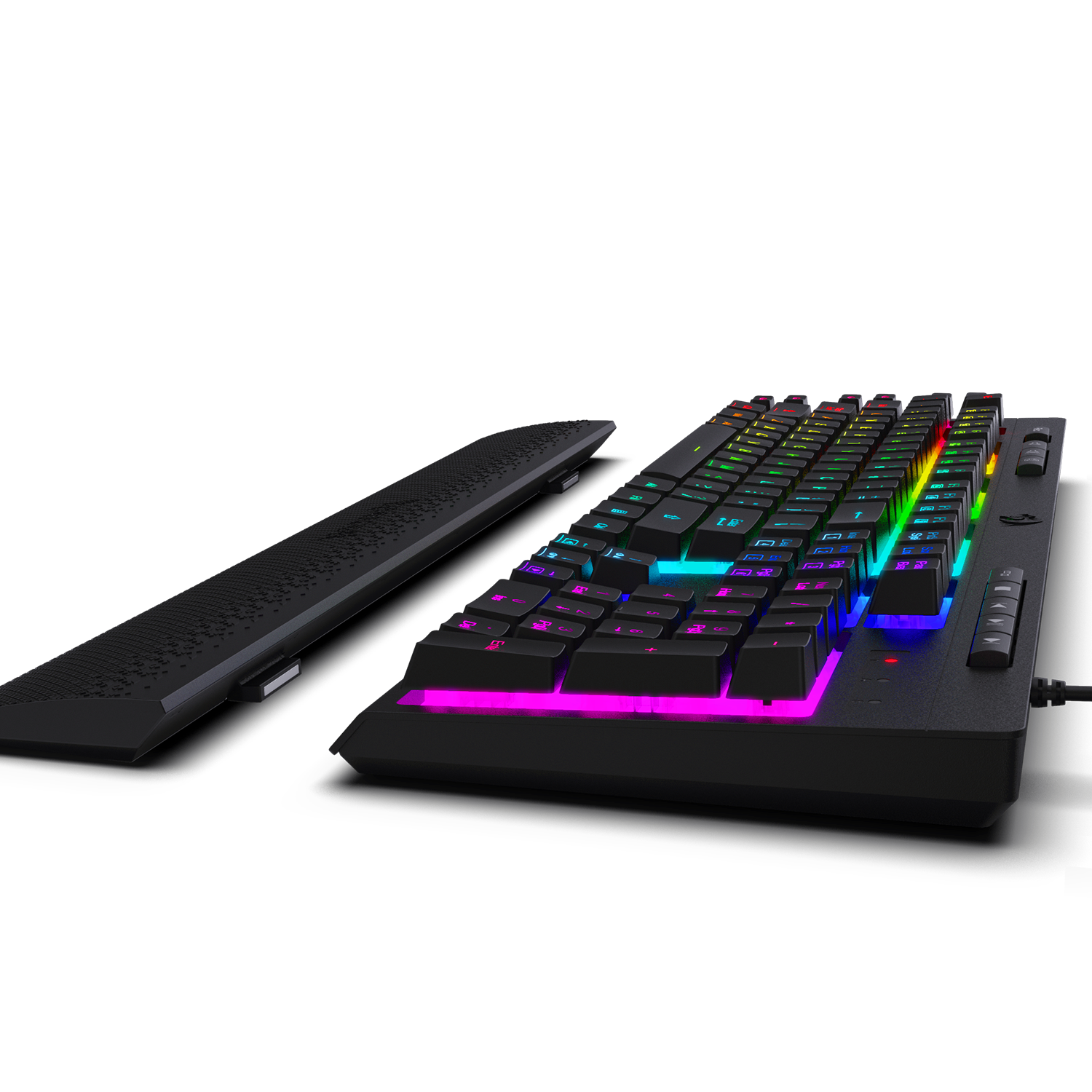 membrane keyboard with Detachable Wrist Rest