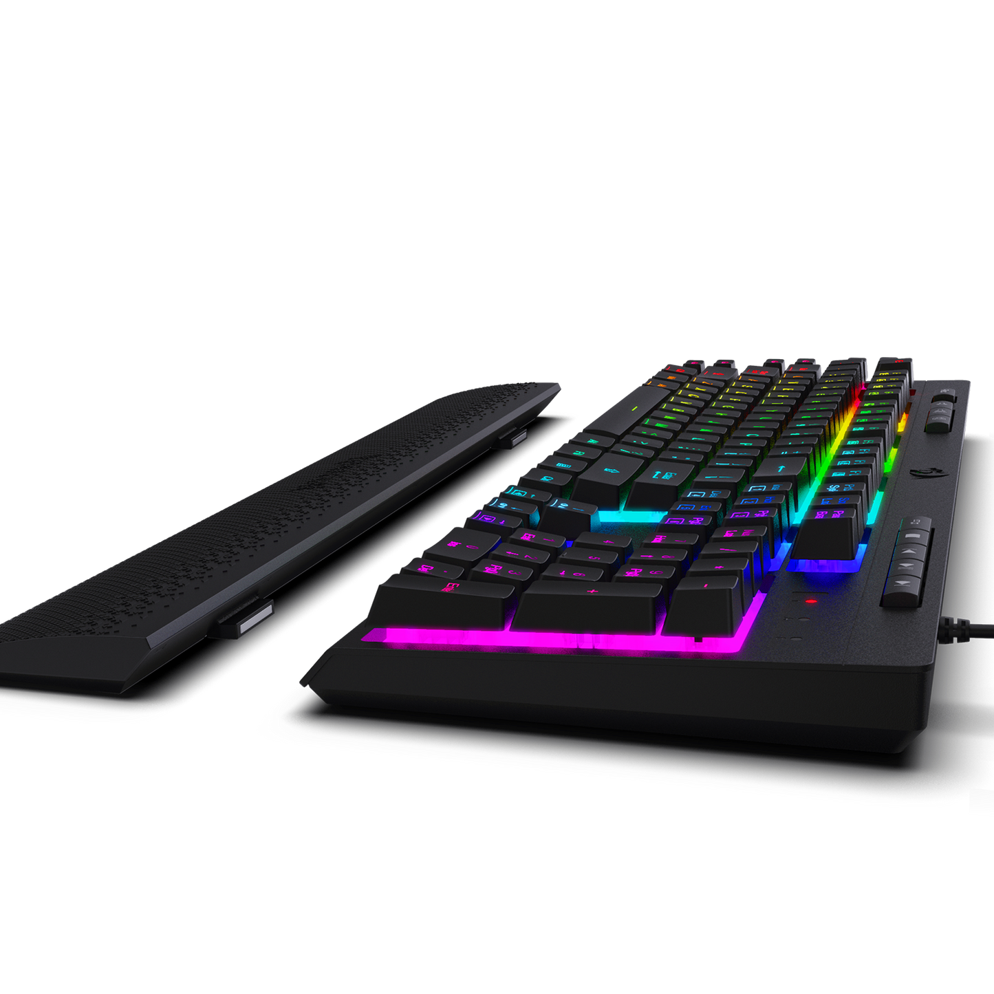 membrane keyboard with Detachable Wrist Rest