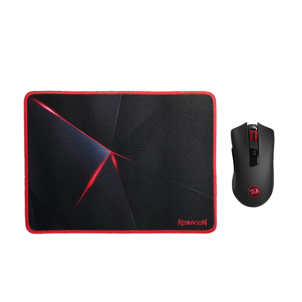 Redragon M652-BA Wireless Gaming Mouse and Mouse Pad Set