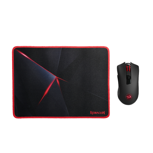 Redragon M652-BA Wireless Gaming Mouse and Mouse Pad Set