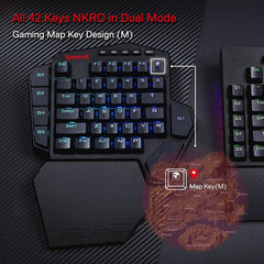 Redragon K585 DITI Wireless One-Handed Mechanical Keyboard