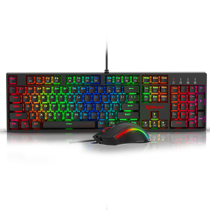 Redragon K582-BA Wired Mechanical Gaming Keyboard & M711 Cobra Gaming Mouse Combo