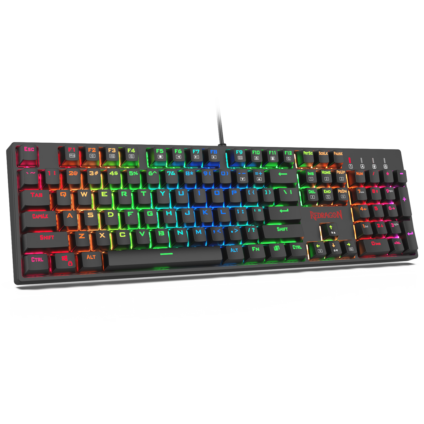 Redragon K582 SURARA RGB LED Backlit Mechanical Gaming Keyboard