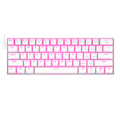 Redragon K630 Gaming Keyboard Pink LED