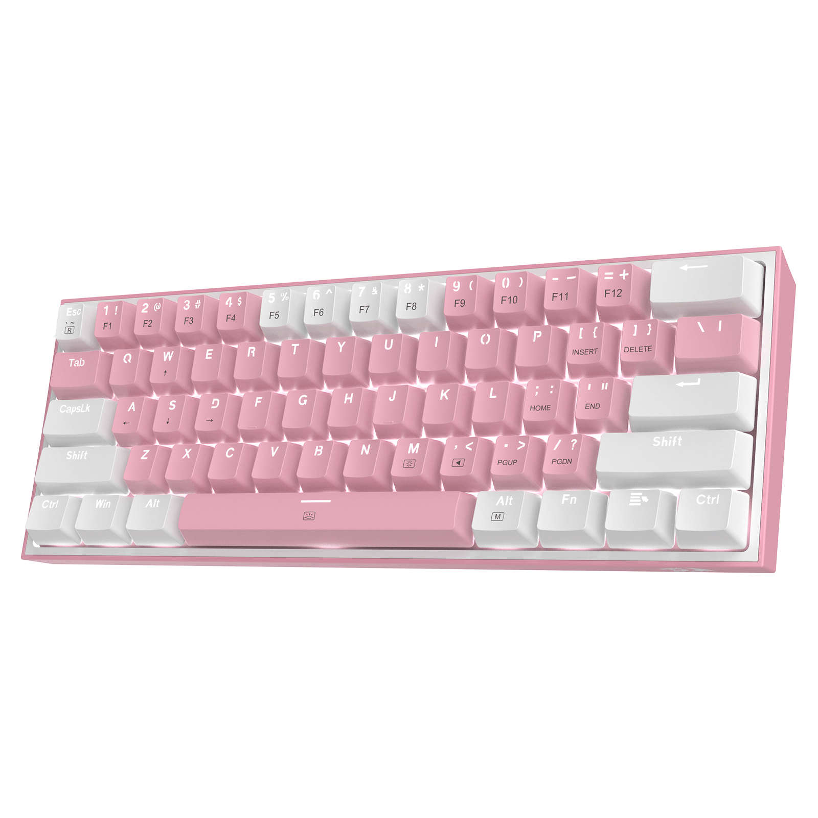 Redragon FIZZ K617 60 Pink Mechanical Gaming keyboard