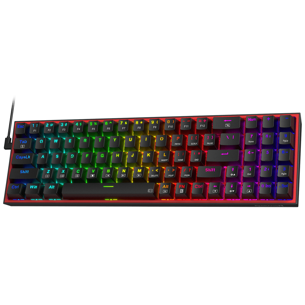 Redragon POLLUX K628 75% Hot-Swappable RGB Gaming Keyboard – Redragonshop