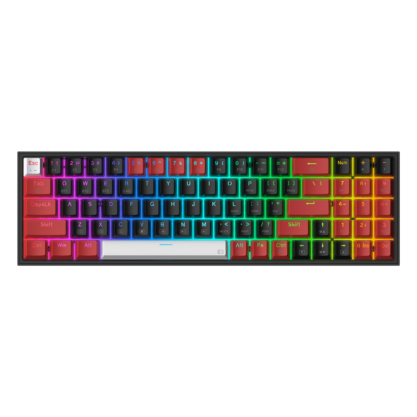 78 Keys Hot-Swappable Compact Mechanical Keyboard 