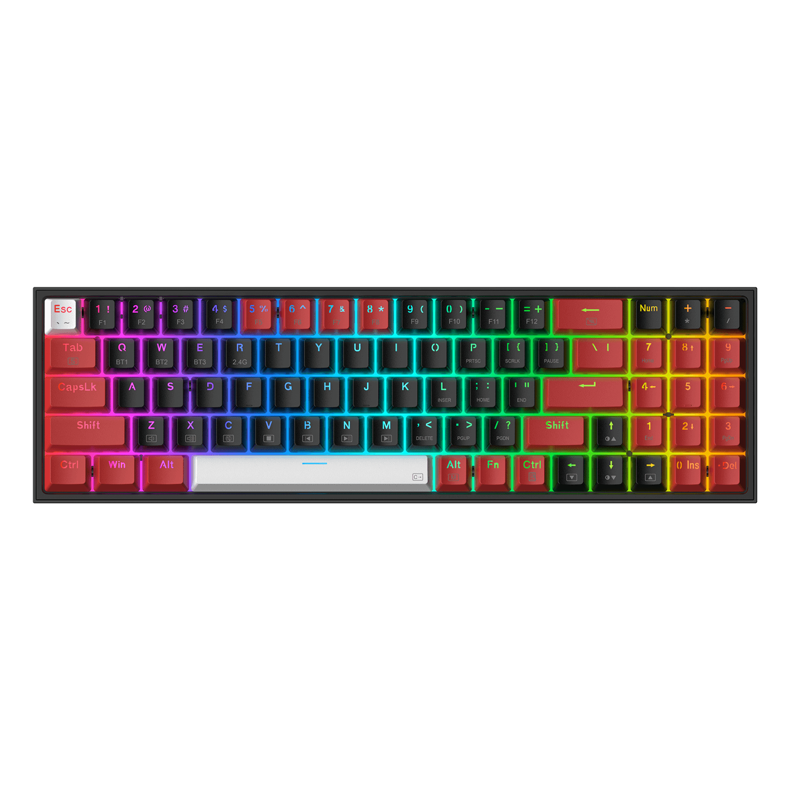 78 Keys Hot-Swappable Compact Mechanical Keyboard 