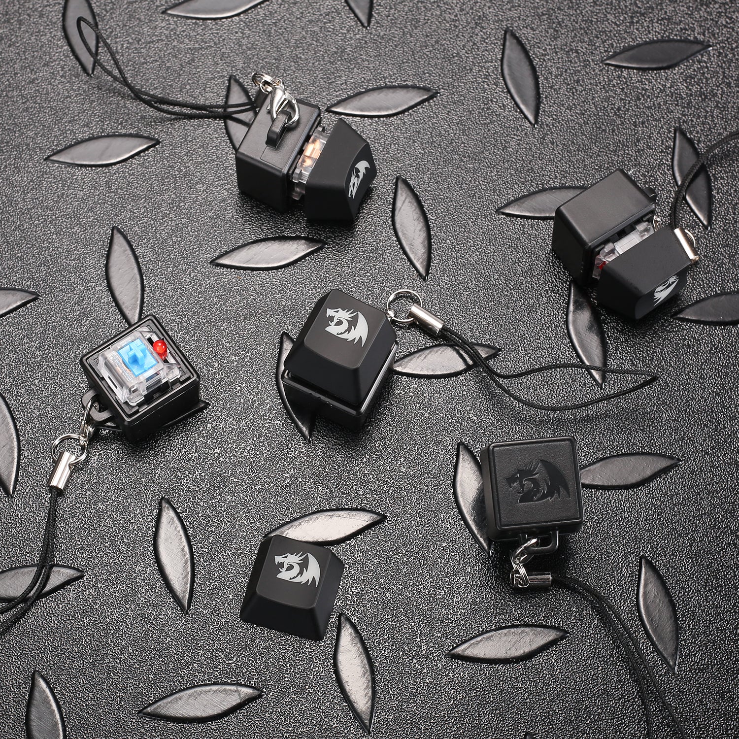 Redragon Clicky Blue Linear Tactile Mechanical Keyboard Keychain Switch ...