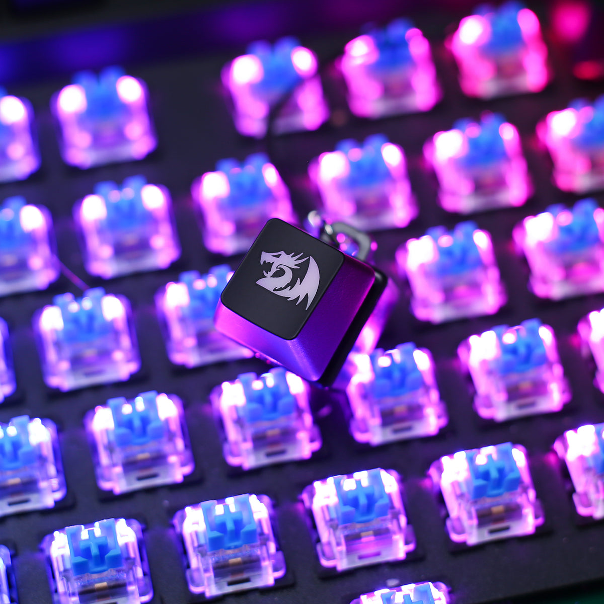 Redragon Clicky Blue Linear Tactile Mechanical Keyboard Keychain Switch ...