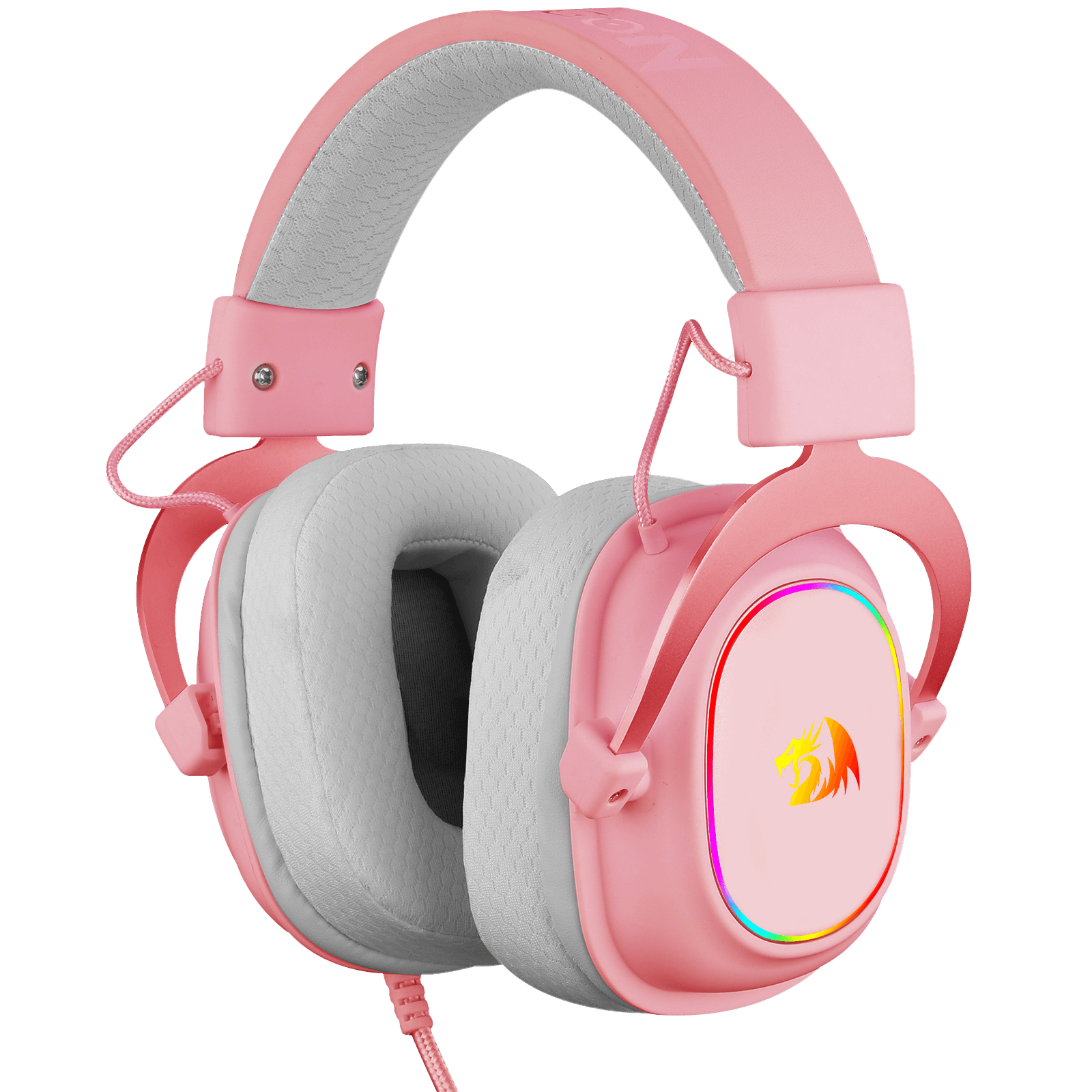 Redragon H510 ZEUS X Cute Kawaii Pink Gamer Headphones for Girls