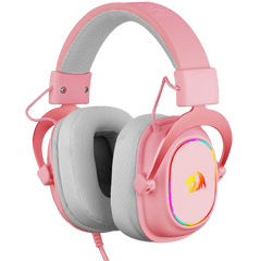 kawaii  Gamer Headsets pink color