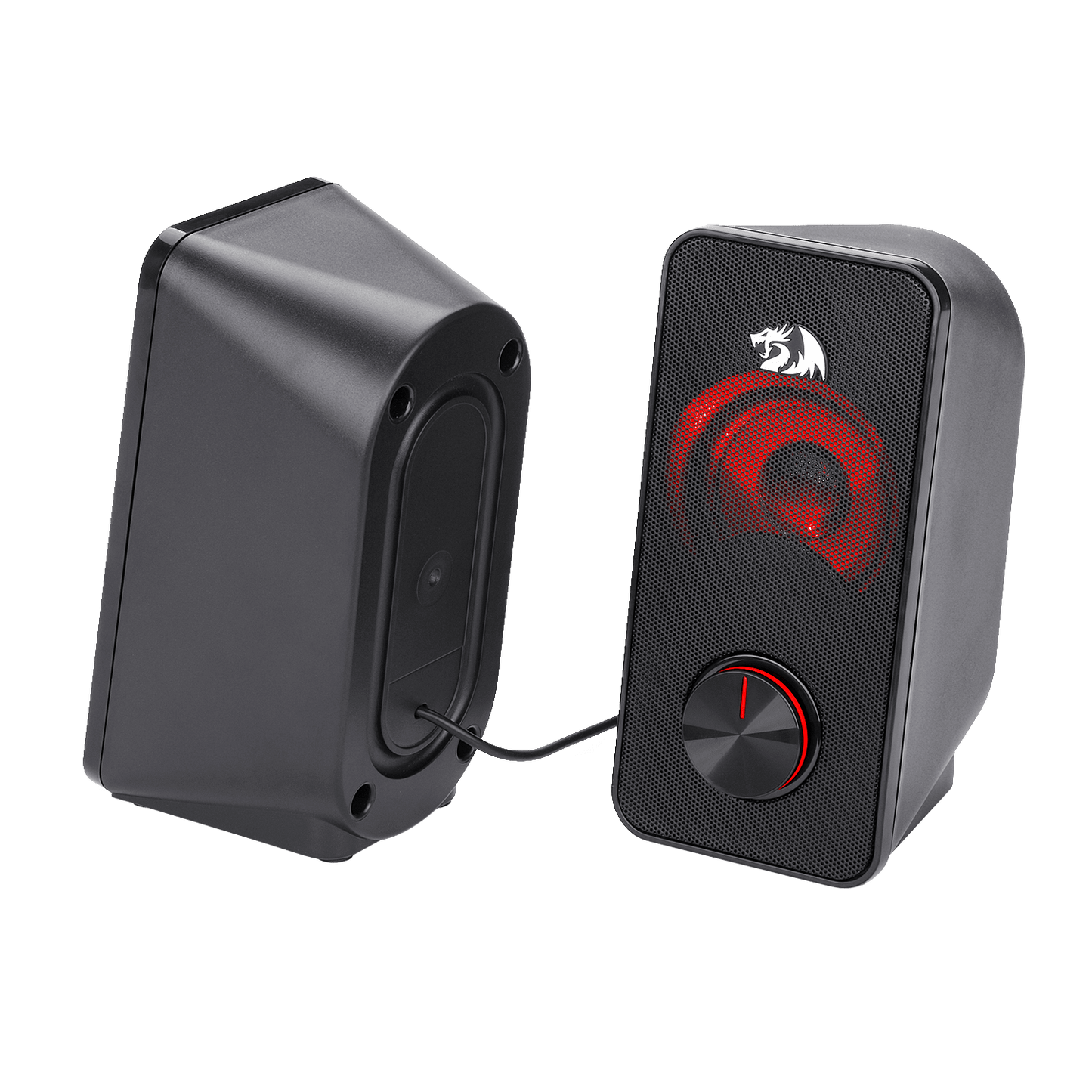 PC Gaming Speaker with Red Backlight