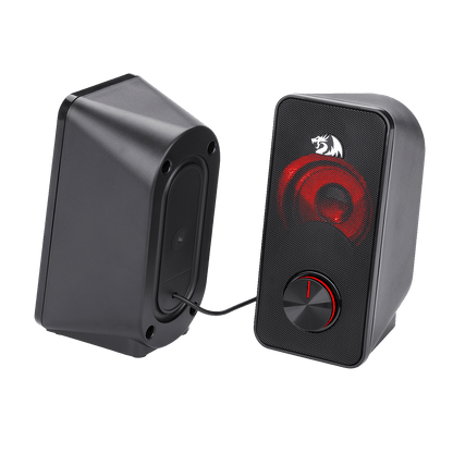 PC Gaming Speaker with Red Backlight