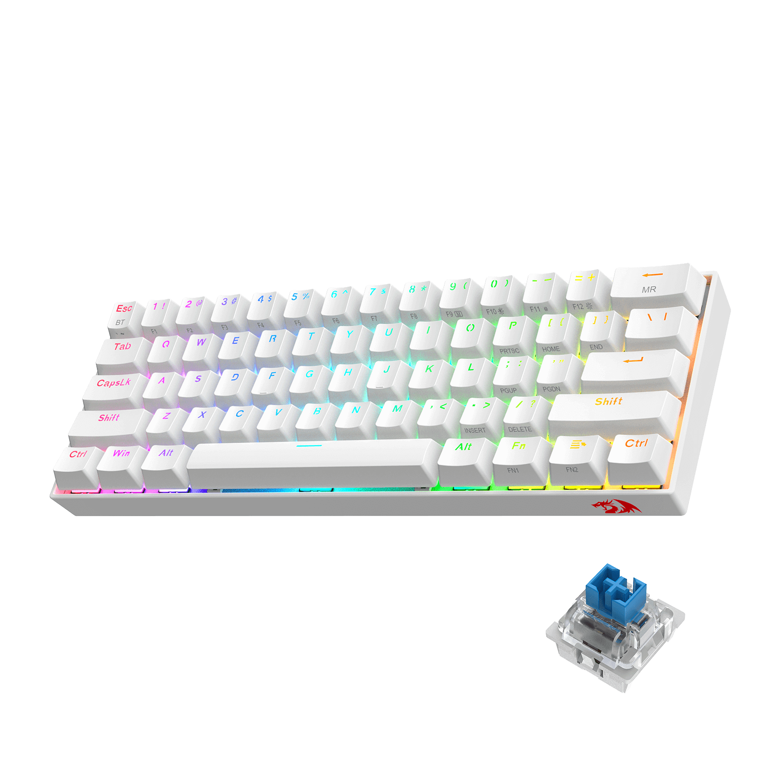 Redragon K530 Draconic PRO 61 Key Compact Mechanical Keyboard