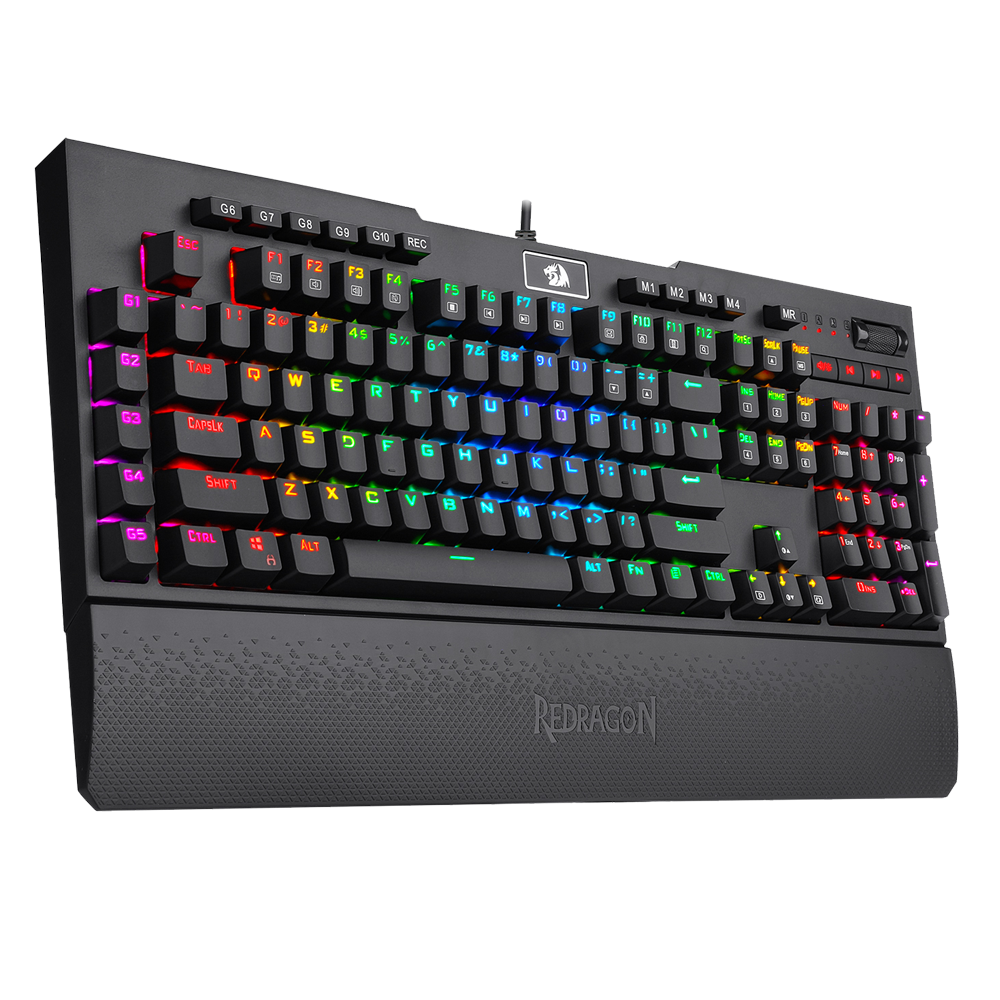 Redragon K586 BRAHMA Mechanical Keyboard with outemu optical blue switches