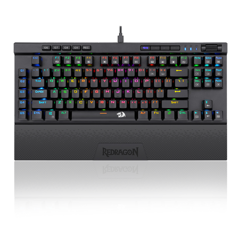 Redragon K587-PRO 87 Keys Compact RGB TKL Mechanical Gaming Keyboard 1