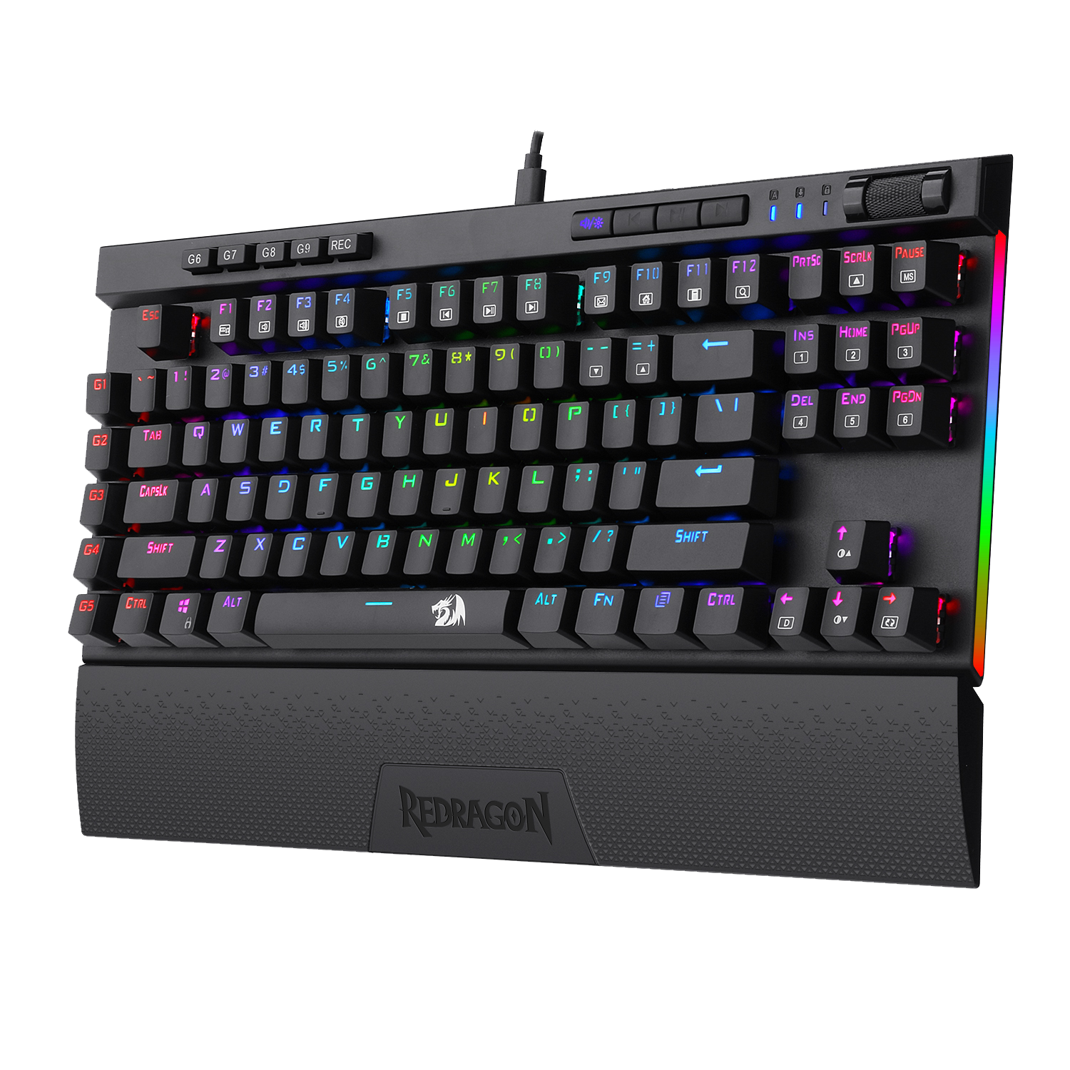 Redragon K587-PRO 87 Keys Compact RGB TKL Mechanical Gaming Keyboard 6