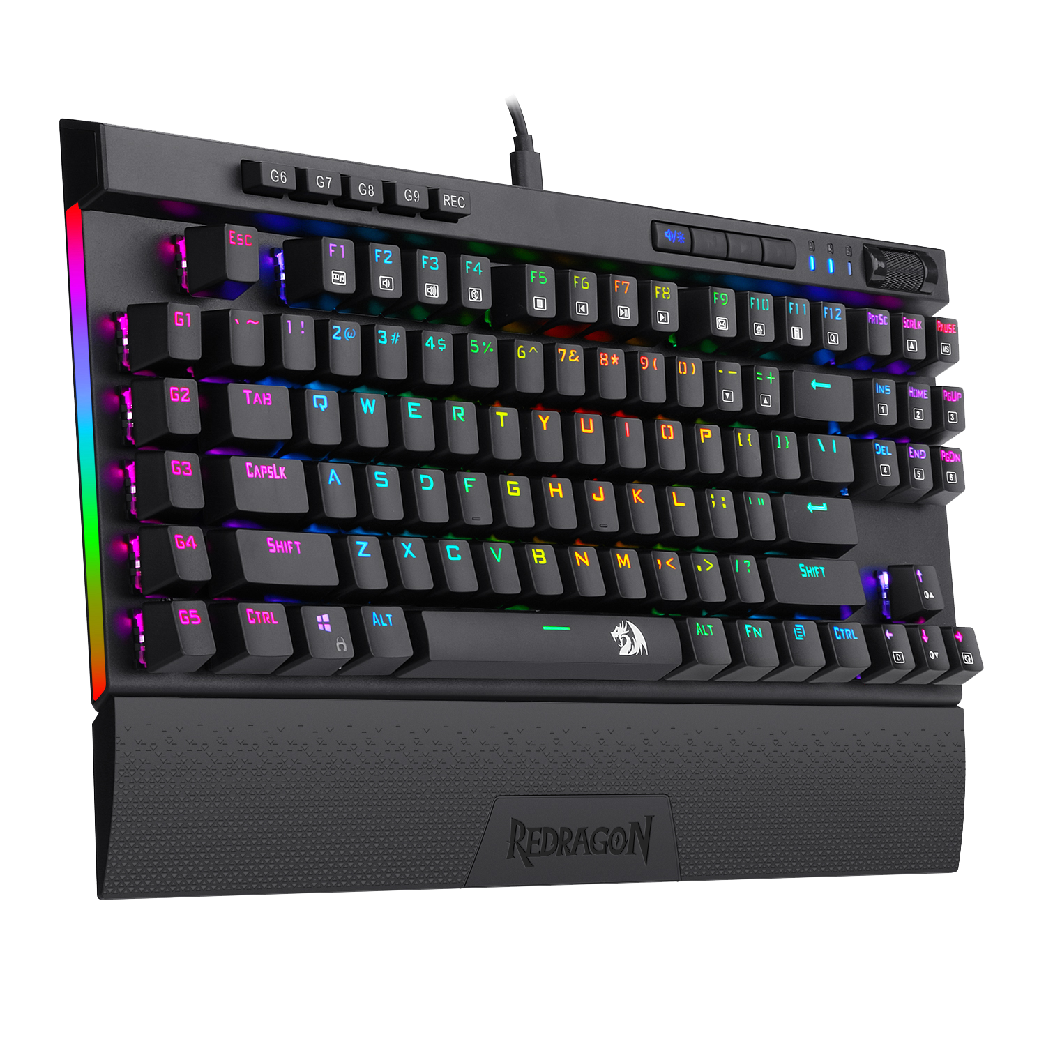 Redragon K587 MAGIC-WAND 87 Keys Compact RGB TKL Mechanical Gaming Keyboard 8