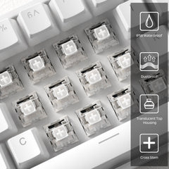 Kailh x Box Switches White for Mechanical Gaming Keyboard DIY