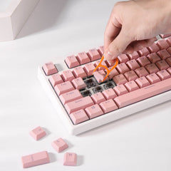 Macaron Pink keycaps