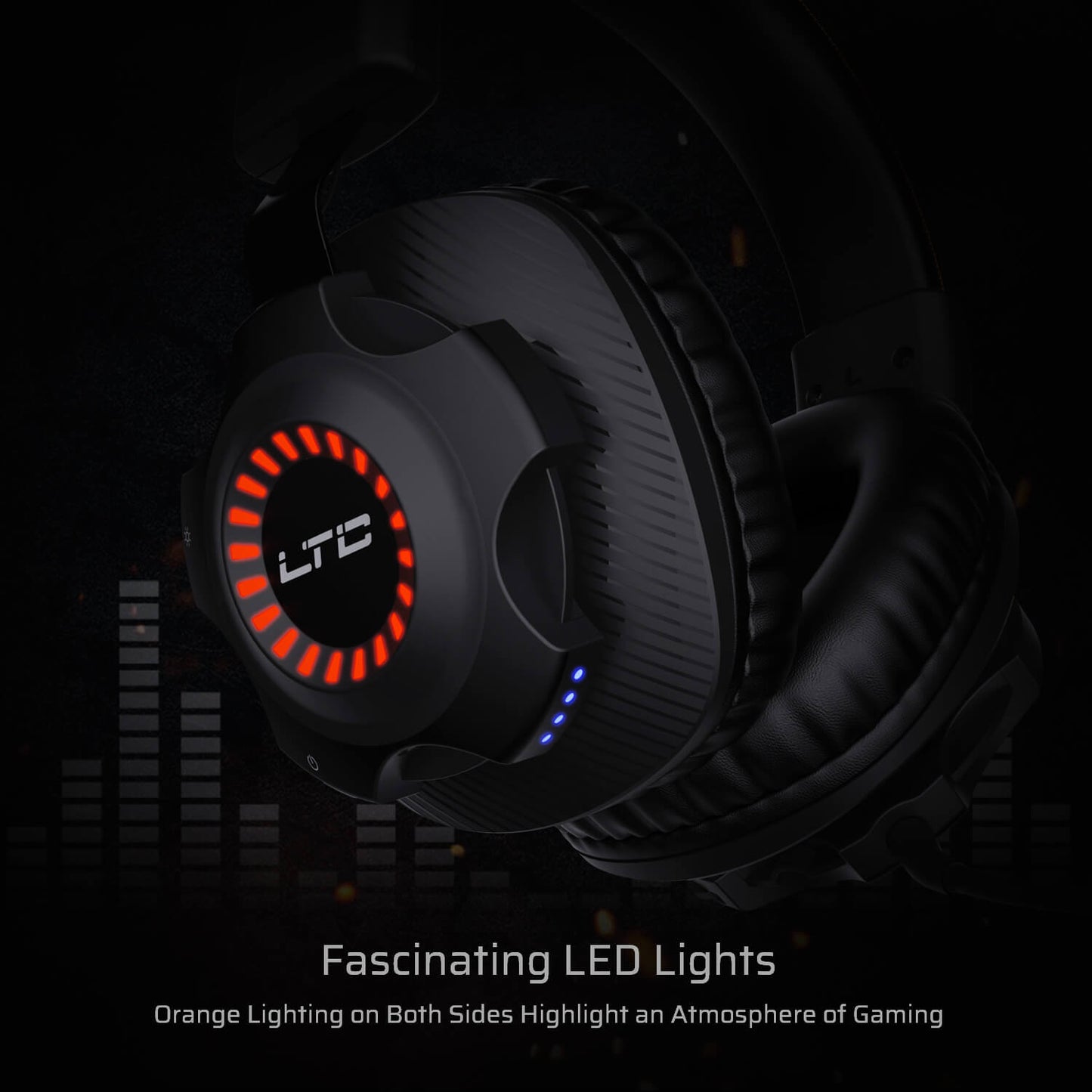 LTC SoundSlave 2.4G Wireless/Wired Gaming Headset,