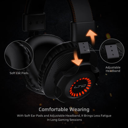 LTC SoundSlave 2.4G Wireless/Wired Gaming Headset,