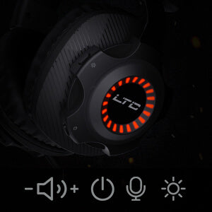 LTC SoundSlave 2.4G Wireless/Wired Gaming Headset,