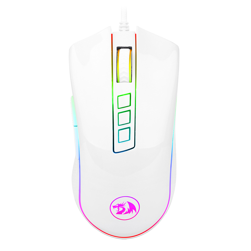 white gaming mouse