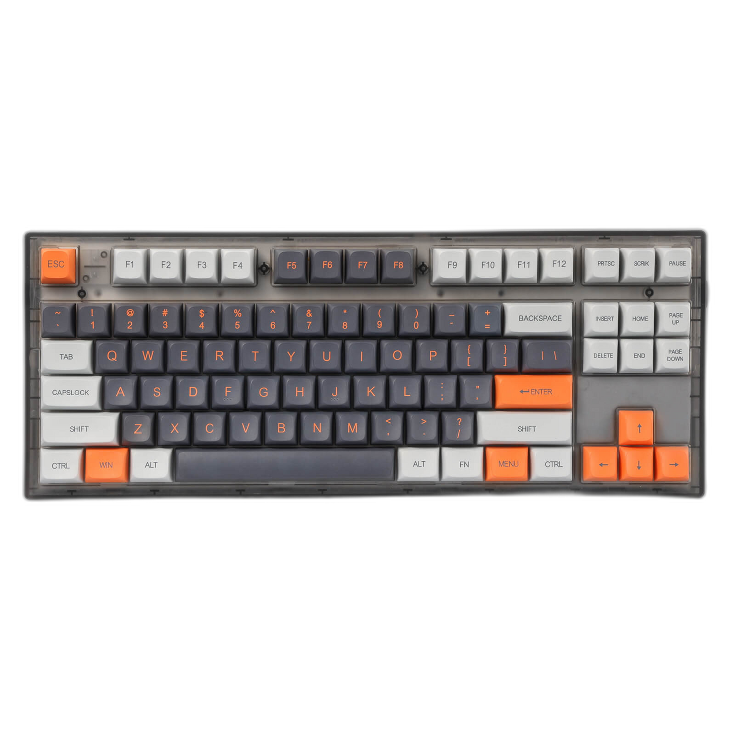 PBT Double Shot 112-Key Keycaps Set, KDA Profile for ANSI Layout 61/68/84/87/104 Keys Mechanical Keyboard