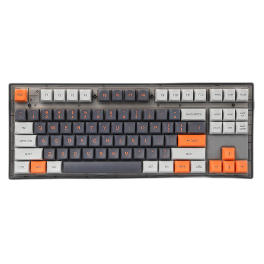 PBT Double Shot 112-Key Keycaps Set, KDA Profile for ANSI Layout 61/68/84/87/104 Keys Mechanical Keyboard