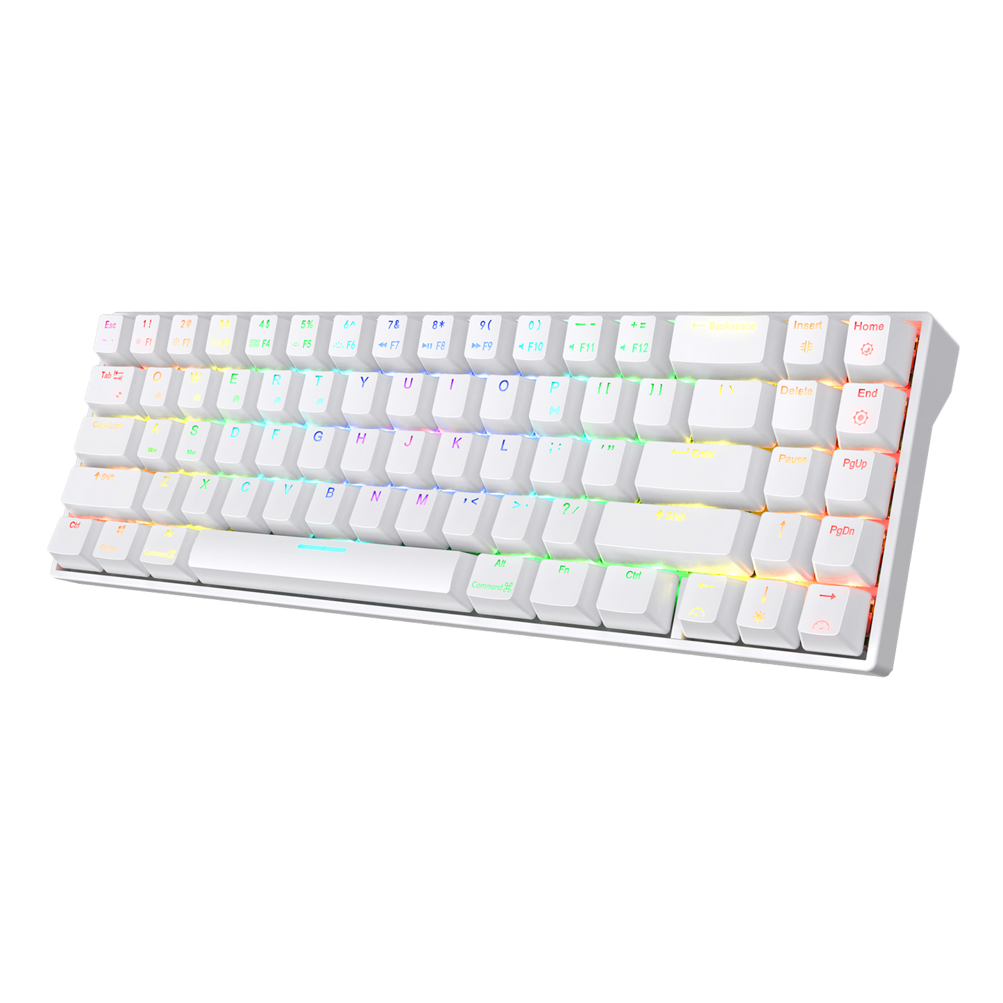 71 Keys RK ROYAL KLUDGE RK71 70% RGB Wireless Mechanical Gaming Keyboard