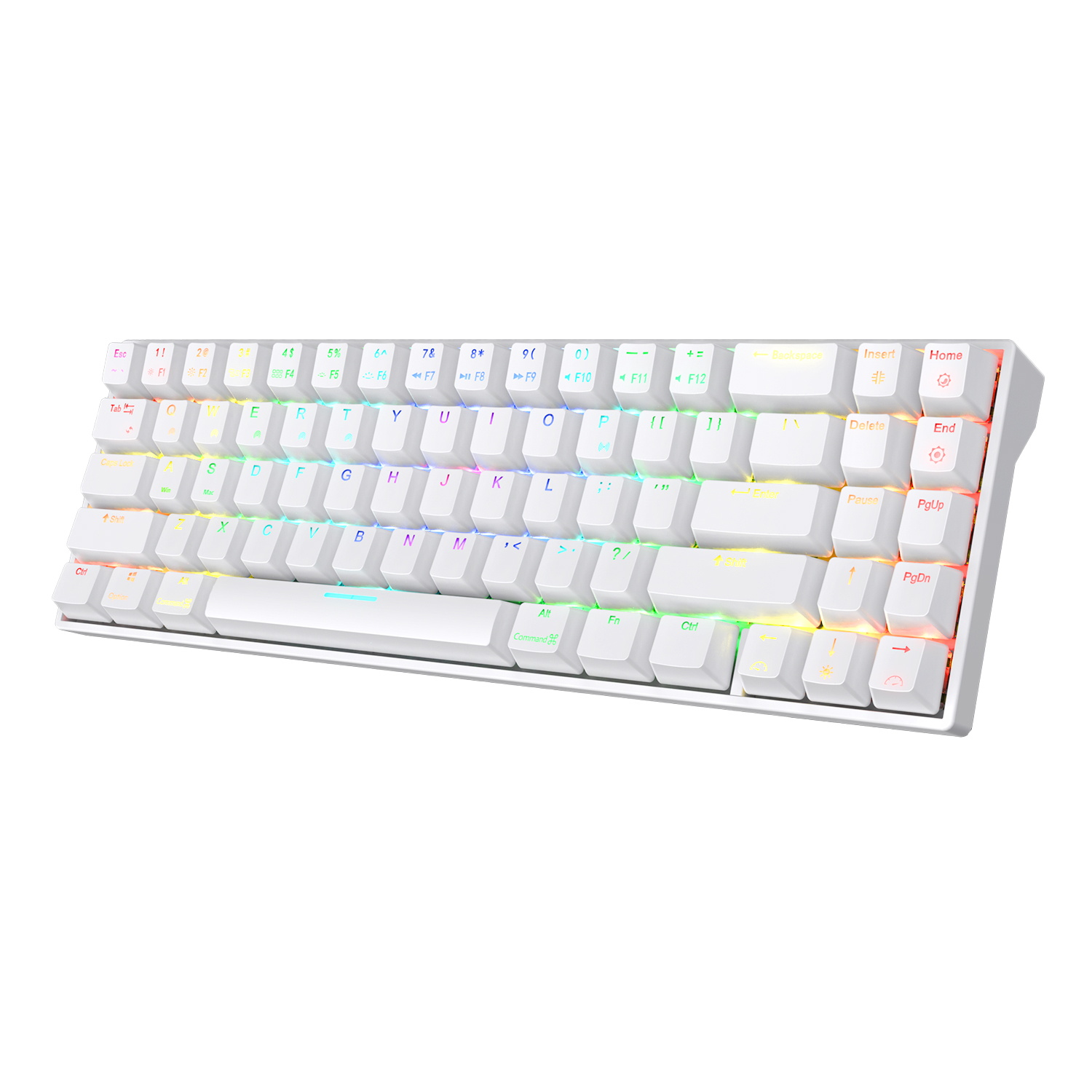 71 Keys RK ROYAL KLUDGE RK71 70% RGB Wireless Mechanical Gaming Keyboard