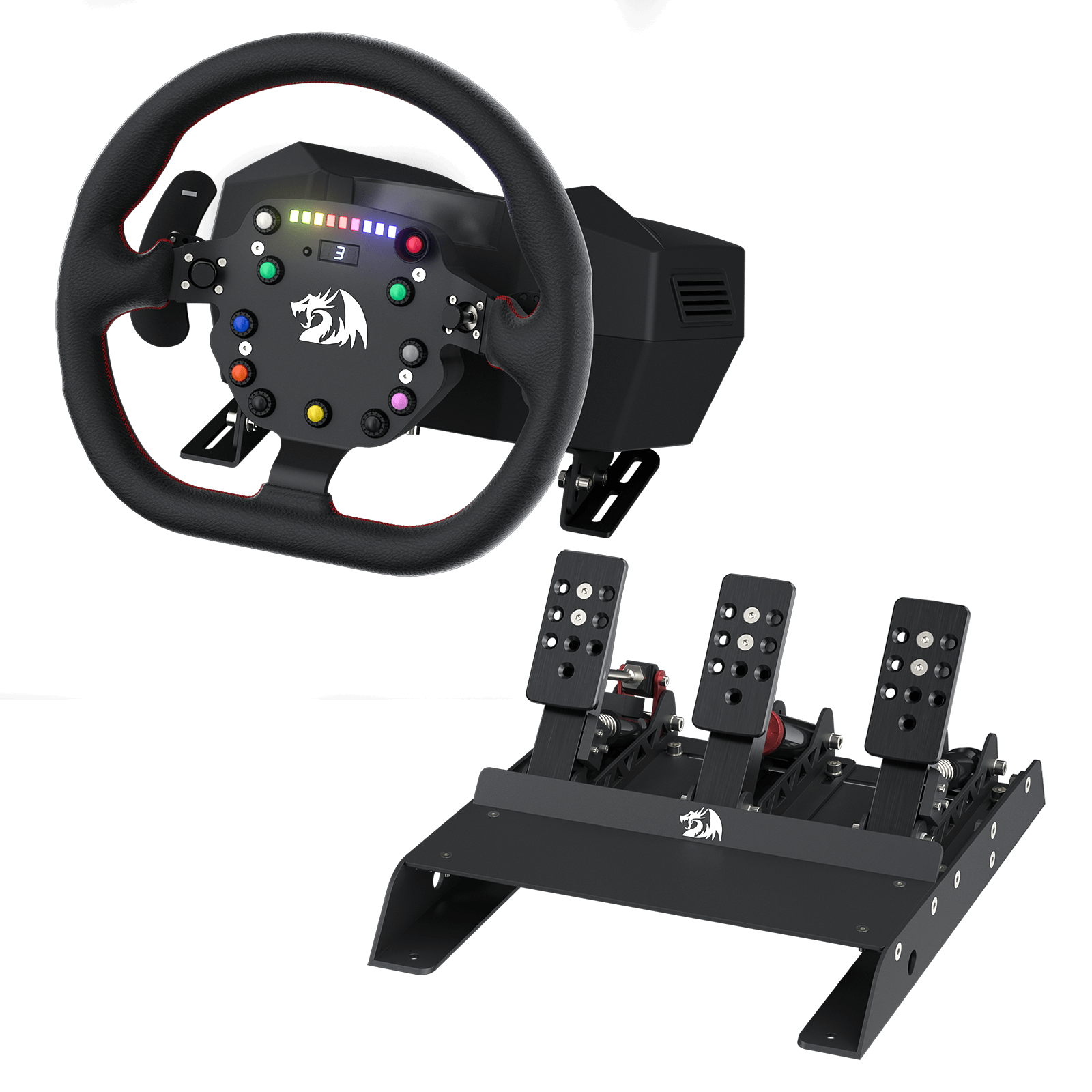 GT32 Racing Wheel & Pedals