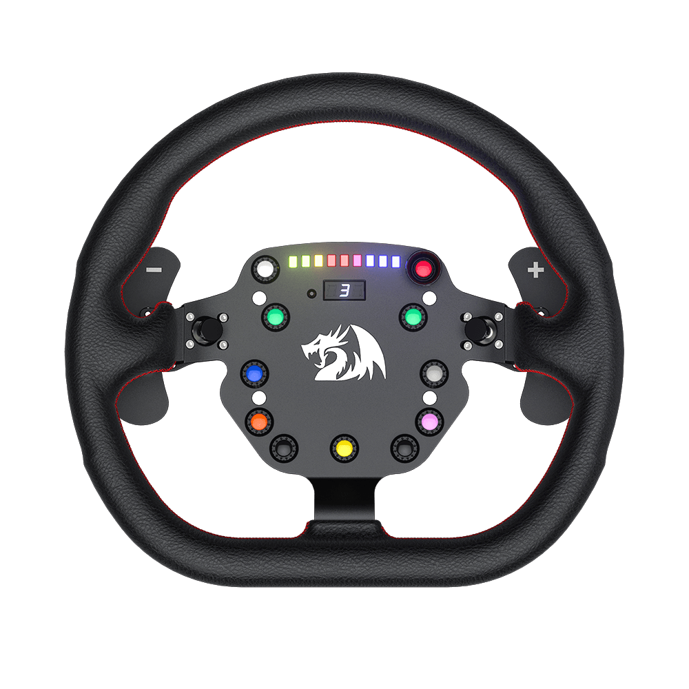 Volante do simulador Redragon GT32