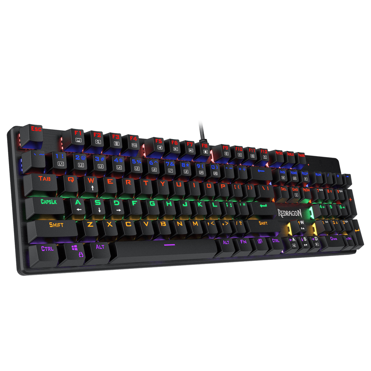 Redragon K608 Valheim Rainbow Mechanical Gaming Keyboard – Redragonshop