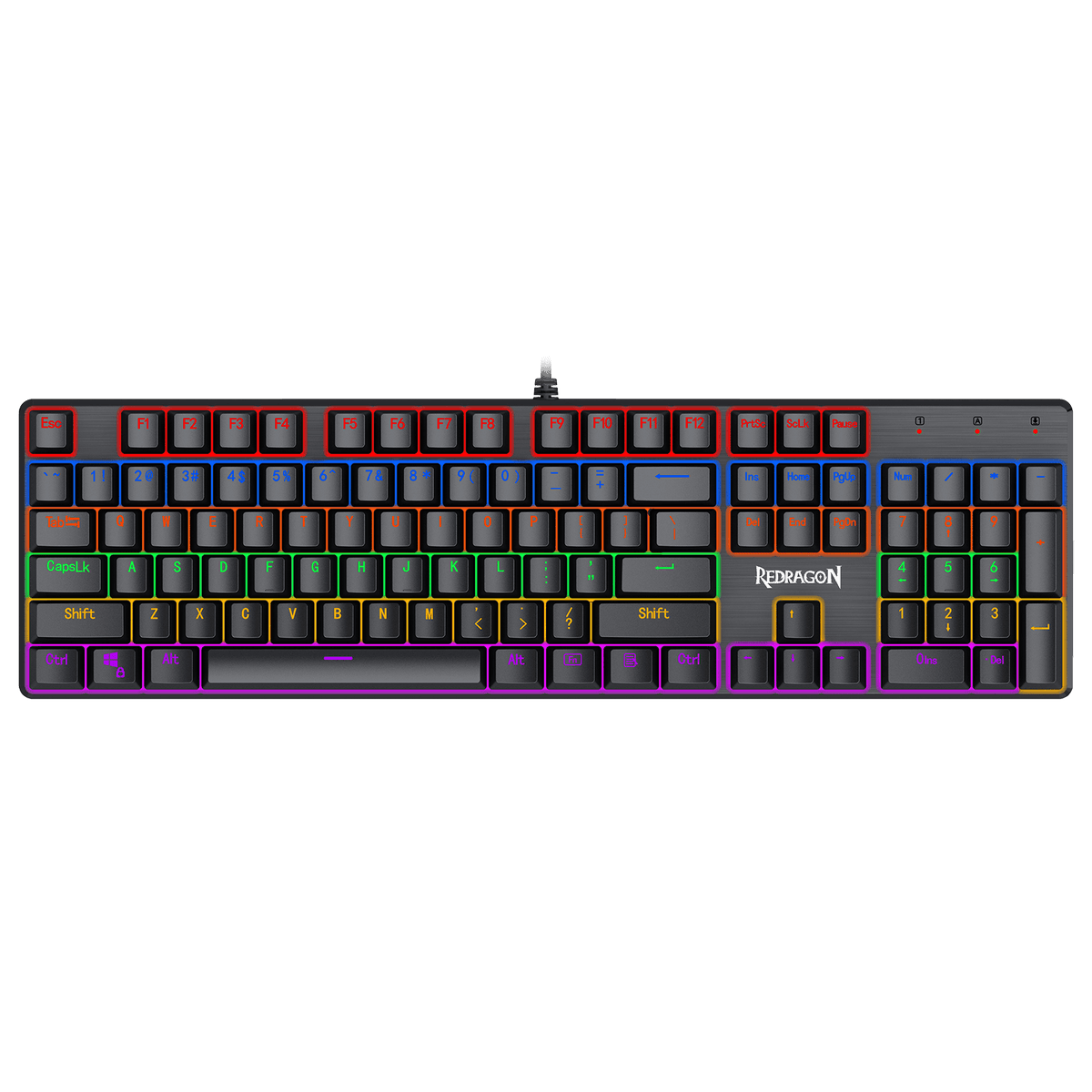 Redragon K608 Valheim Rainbow Mechanical Gaming Keyboard – Redragonshop