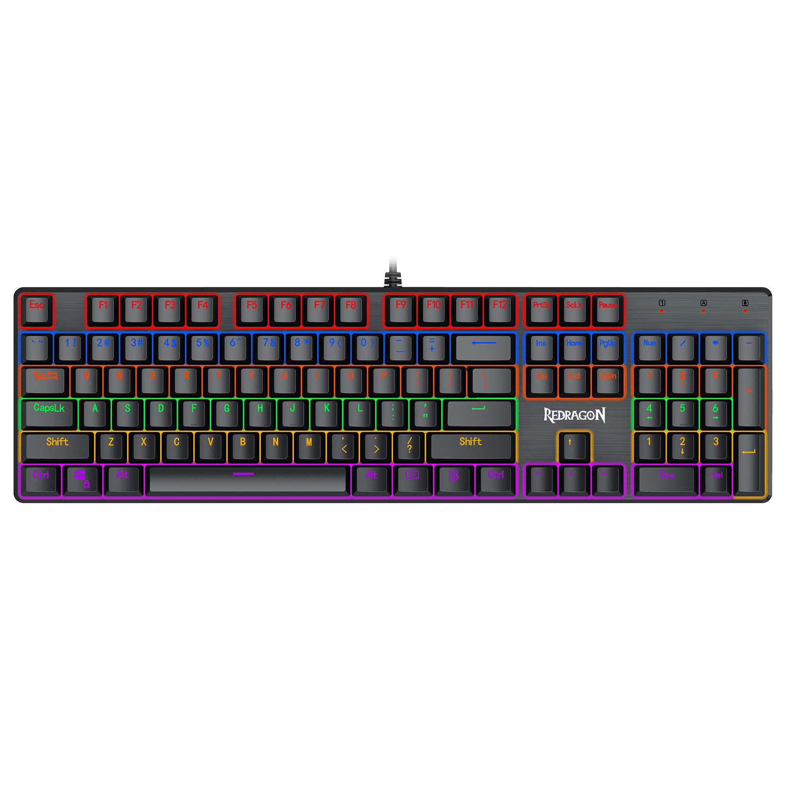 Redragon K608 Valheim Rainbow Gaming Keyboard