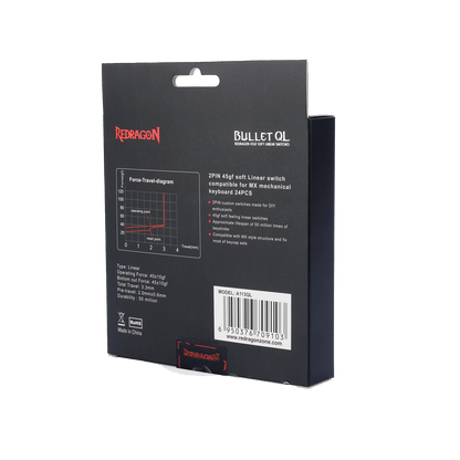 Redragon A113 Bullet-QL Soft Linear Mechanical Switch