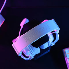 Redragon H510 Zeus-X RGB White Wired Gaming Headset - 7.1 Surround Sound