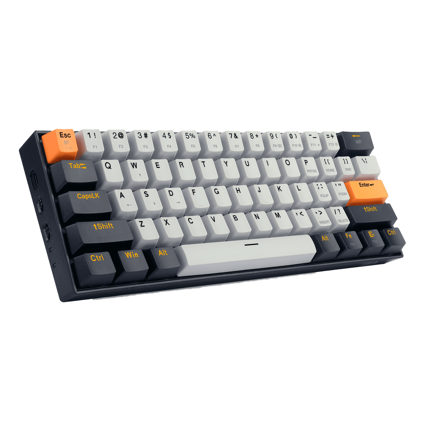 3-Mode Wireless 61 Keys Compact Gaming Keyboard with Custom Switches