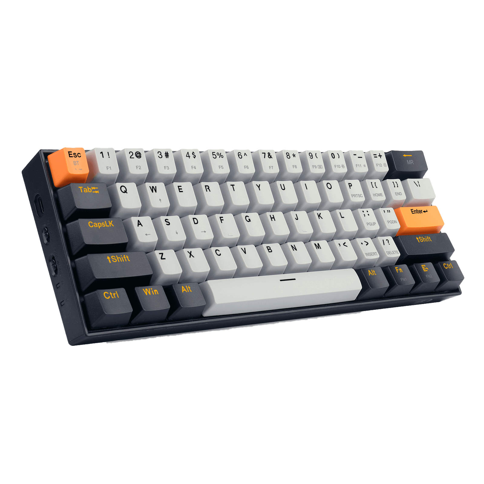 3-Mode Wireless 61 Keys Compact Gaming Keyboard with Custom Switches